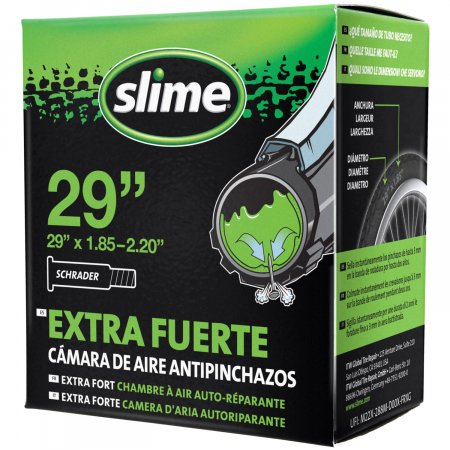 CHAMBRE 29 1.85/2.20 VALVE SCHRADER AUTO-REPARANTE SLIME SLM30078