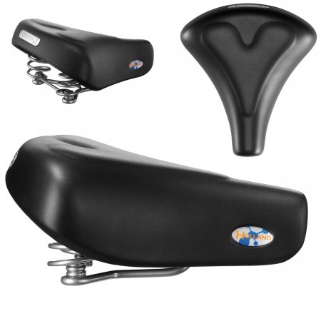 SELLE ROYAL HOLLAND GEL RELAXED Unisex 251mm / 221mm BLACK SR82615G