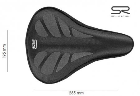 COUVRE SELLE GEL MEDIUM SELLE ROYAL  300mm / 285 mm SRGSCM