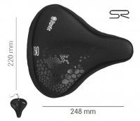 COUVRE SELLE MEMORY FOAM L SELLE ROYAL  300mm / 222 mm SRMFSCL