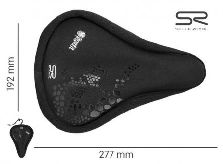 COUVRE SELLE MEMORY FOAM M SELLE ROYAL  300mm / 192 mm SRMFSCM