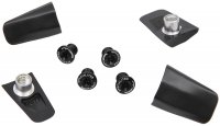 Kit Caches et Visserie (pltx X110) pour Shimano DURA ACE 9000 - Noir - 4 unités Polyamide SPECIALITES TA VPPL41102904
