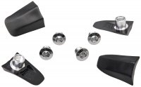 Kit Caches et Visserie (pltx X110) pour Shimano 105 5800 - Noir - 4 unités Aluminium SPECIALITES TA VPPL41104904