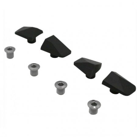 Kit De Caches Spécialités TA Pour Pédalier Shimano Ultegra R8100 12V - Noir - 4 unités Aluminium SPECIALITES TA VPPL41108904