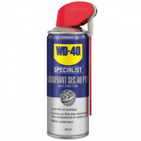 LUBRIFIANT SEC PTFE 400 ml WD40 WD40-PTFE