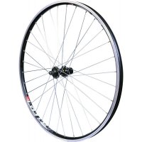 ROUE 275" VTT ARRIERE JANTE ALU DOUBLE PAROI MACH1 19C COMBO NOIRE MTB DISC 32T K7 9/10/11 V VELOX WH03373AR