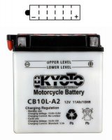 BATTERIE YB10L-A2 (CB10L.A2) YB10LA2