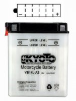 BATTERIE YB14L-A2 (CB14L-A2) YB14LA2