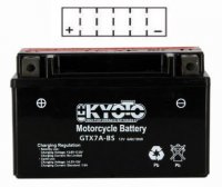 BATTERIE YTX7A-BS (GTX7A-BS)  SE / HP YTX7ABS